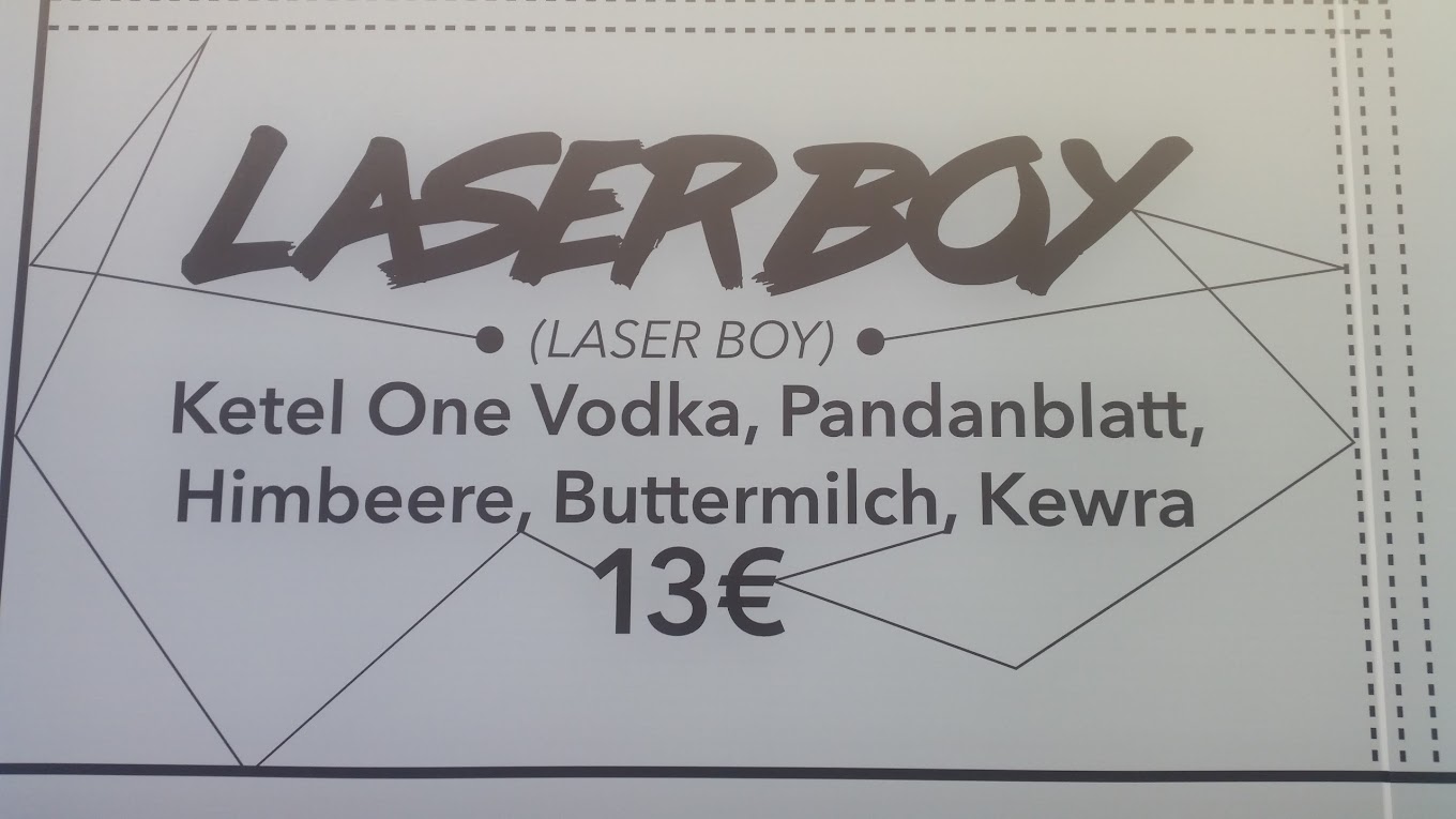 Zephyr Bar menu 3